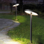 Die-Cast Aluminum Waterproof Path Light (Solar/Hardwired)
