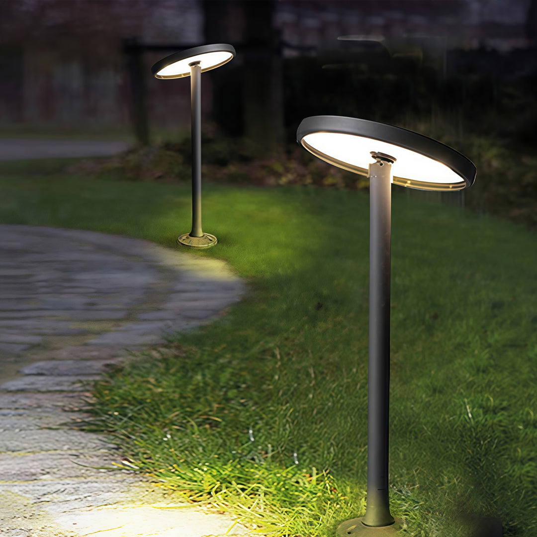 Die-Cast Aluminum Waterproof Path Light (Solar/Hardwired)