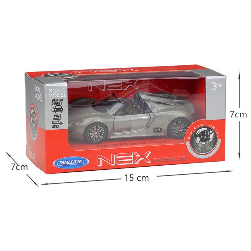 Die-Cast Car Model 1:36 Scale Alloy Detailed Finish