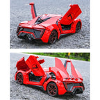Die-Cast Model Car 1:24 Scale Openable Doors & Hood