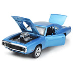 Diecast Model Car Alloy Flashing Lights & Music