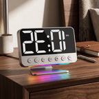 Digital Alarm Clock Battery Backup & Phone Charger