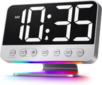 Digital Alarm Clock Battery Backup & Phone Charger