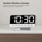 Digital Alarm Clock Battery Backup & Phone Charger