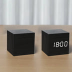 Digital Alarm Clock Voice-Activated LED Cube