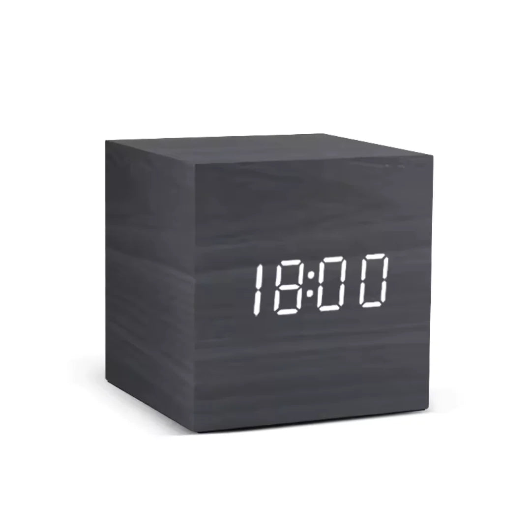 Digital Alarm Clock Voice-Activated LED Cube