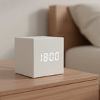 Digital Alarm Clock Voice-Activated LED Cube