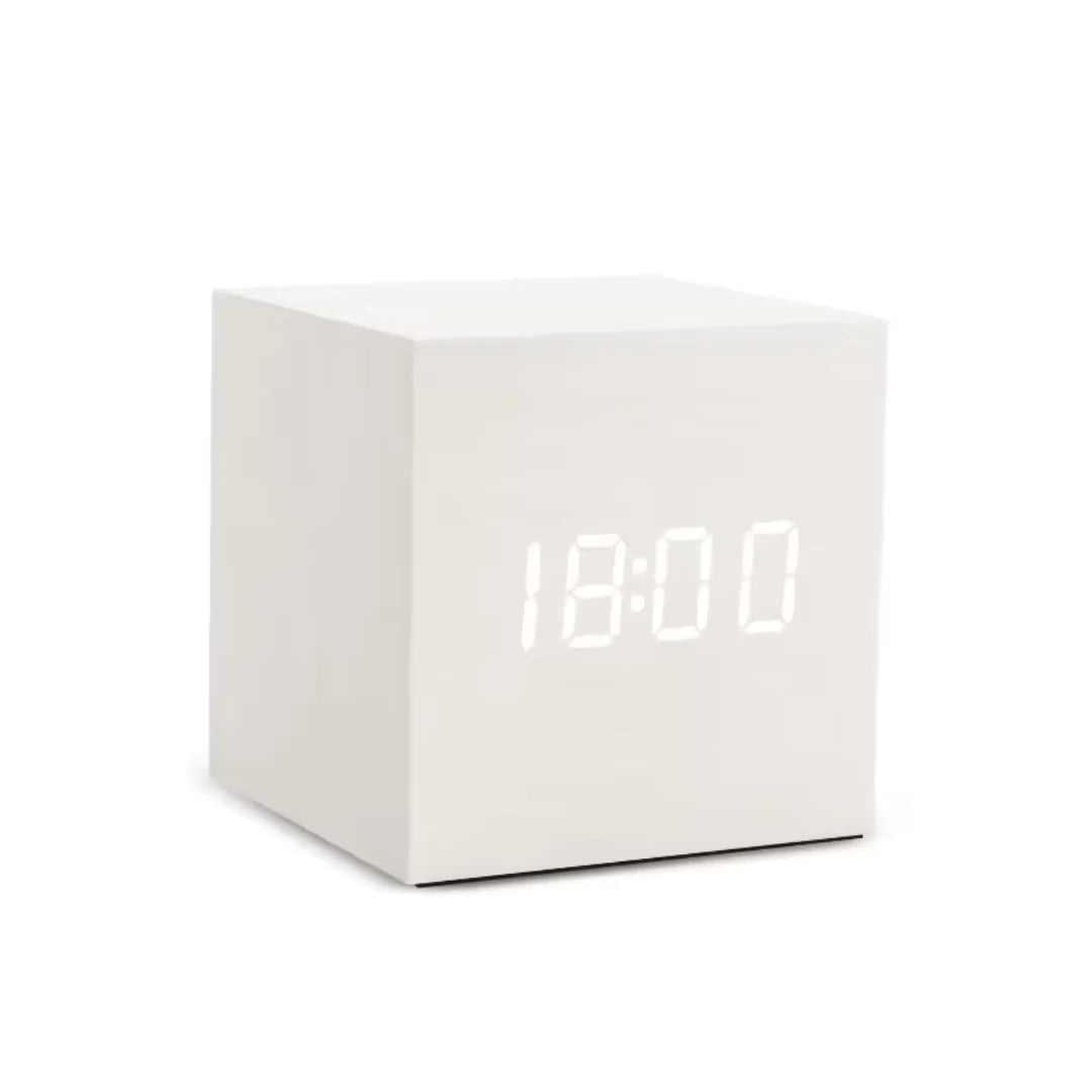 Digital Alarm Clock Voice-Activated LED Cube