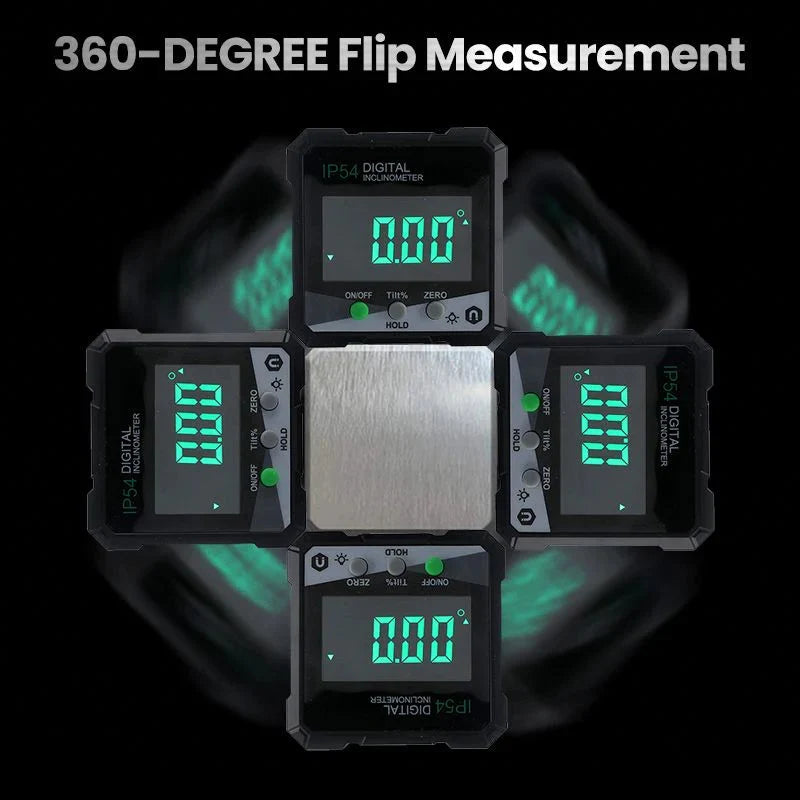 Digital Angle Finder 0.2° Accuracy Bright LCD Magnetic Base