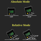 Digital Angle Finder 0.2 Degree Accuracy Magnetic Mount