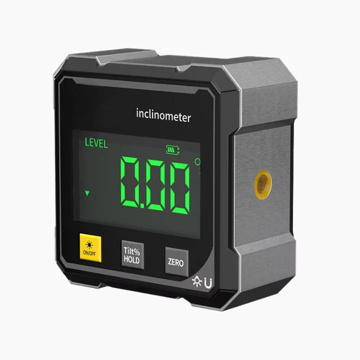 Digital Angle Meter Magnetic Base & Red Laser
