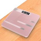 Digital Body Scale USB Rechargeable Toughened Glass