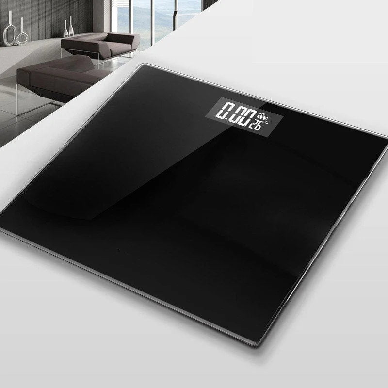 Digital Body Scale USB Rechargeable Toughened Glass