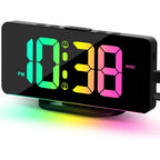 Digital Calendar Clock 11.5-Inch LED Remote & 19 Reminders