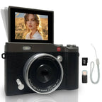 Digital Camera Flip Screen Auto Focus Built-In LED