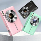 Digital Camera Retro-Inspired 1080p 32GB SD