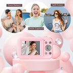 Digital Camera Retro Style 1080p One-Button