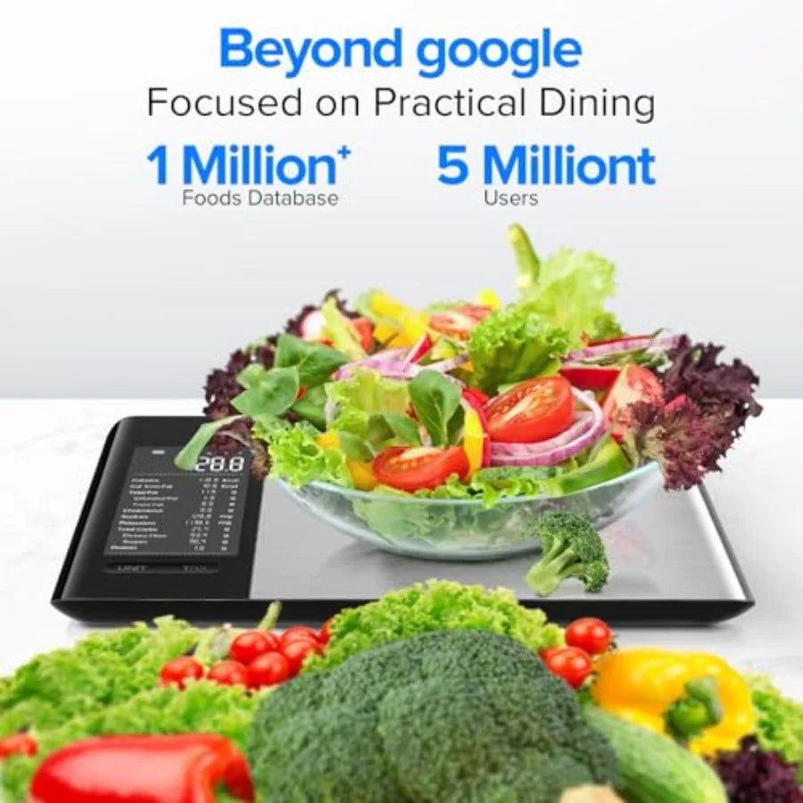 Digital Food Scale App-Connected Nutritional Calculator