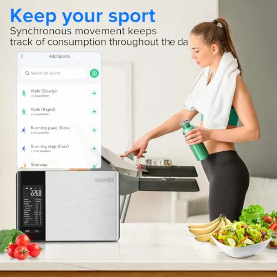 Digital Food Scale App-Connected Nutritional Calculator
