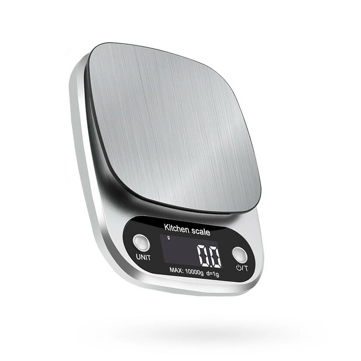 Digital Kitchen Scale High-Precision Stainless Steel 22 lb Capacity