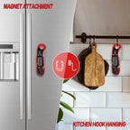 Digital Meat Thermometer Instant Read Waterproof Backlight LCD