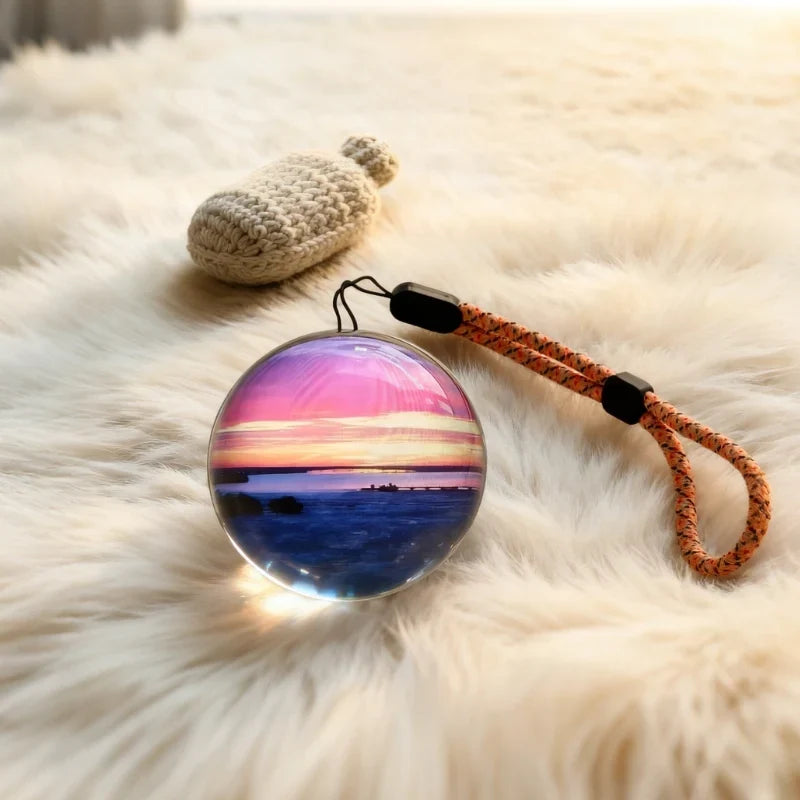 Digital Memory Display 3D Ambient Glow App-Controlled Rechargeable