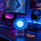 Digital Memory Display 3D Ambient Glow App-Controlled Rechargeable