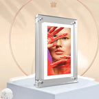 Digital Photo Frame Clear Acrylic IPS Display