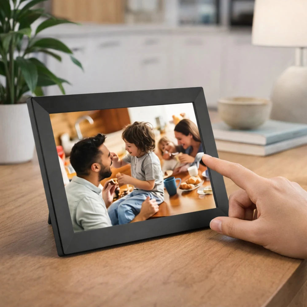Digital Picture Frame 10.1 Inch HD Touchscreen WiFi