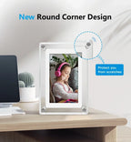 Digital Picture Frame 5-Inch IPS 1080P Rechargeable