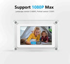 Digital Picture Frame 5-Inch IPS 1080P Rechargeable