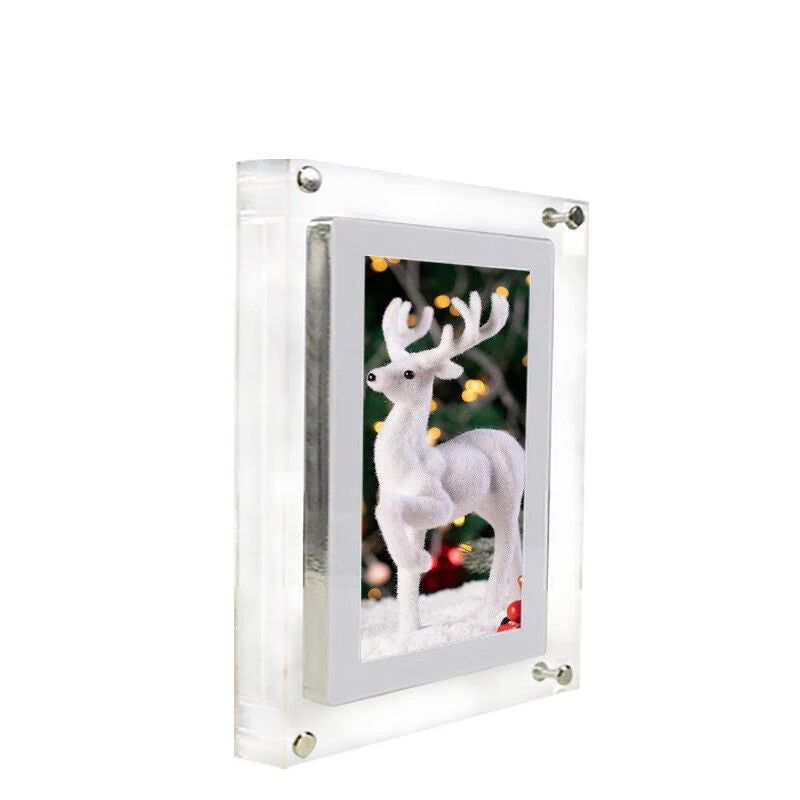 Digital Picture Frame Auto-Play USB-C Expandable Memory