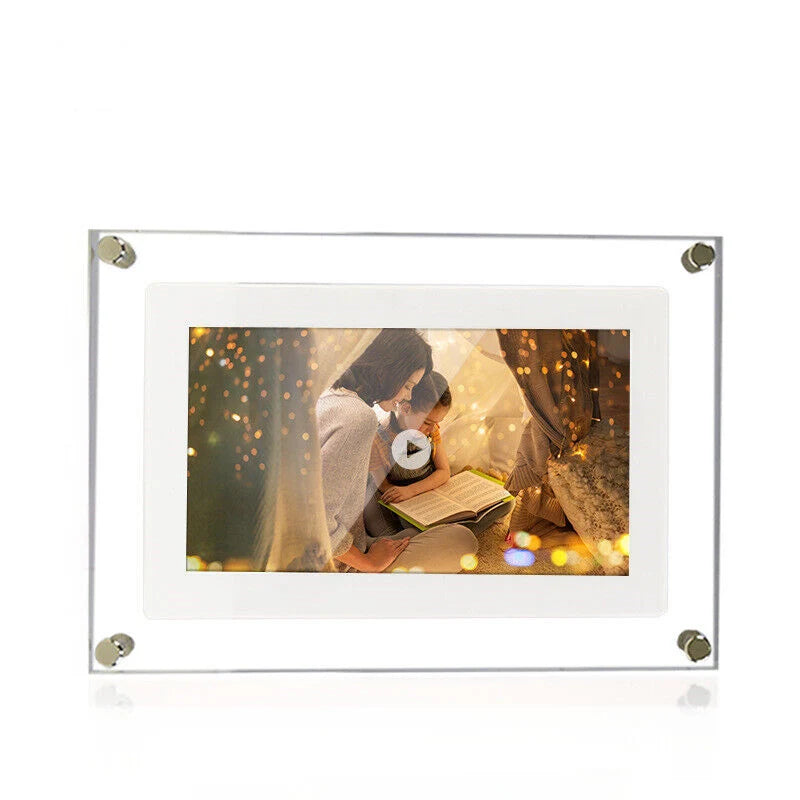 Digital Picture Frame Auto-Play USB-C Expandable Memory