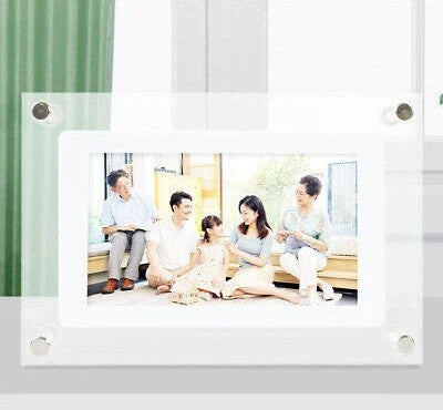 Digital Picture Frame Auto-Play USB-C Expandable Memory