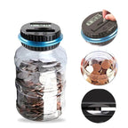 Digital Piggy Bank Transparent Body & Auto Coin Counter