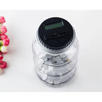 Digital Piggy Bank Transparent Body & Auto Coin Counter