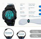 Digital Sports Watch LED Display Waterproof & Shock-Resistant