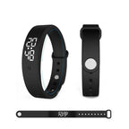 Digital Sports Watch Waterproof Temperature Sensor & Vibration Alerts