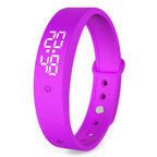 Digital Sports Watch Waterproof Temperature Sensor & Vibration Alerts
