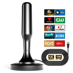 Digital TV Antenna 300 Mile Range Magnetic Mount