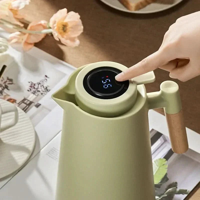 Digital Temperature Display Vacuum-Insulated Carafe