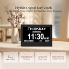 Digital Visual Clock Eight Activity Reminders & Oversized Text