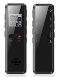 Digital Voice Recorder Voice-Activated Built-In Speaker 35 Hour Battery