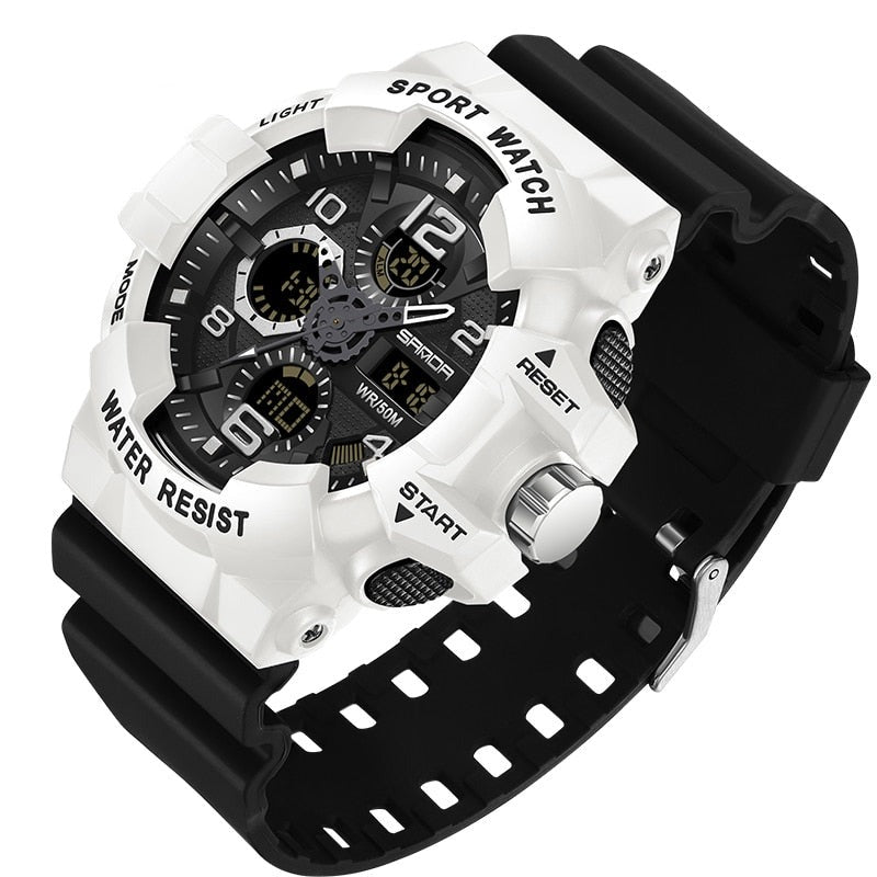 Digital Watch Large Dial 50M Water-Resistant
