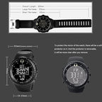 Digital Watch Waterproof Shock-Resistant LED Backlight
