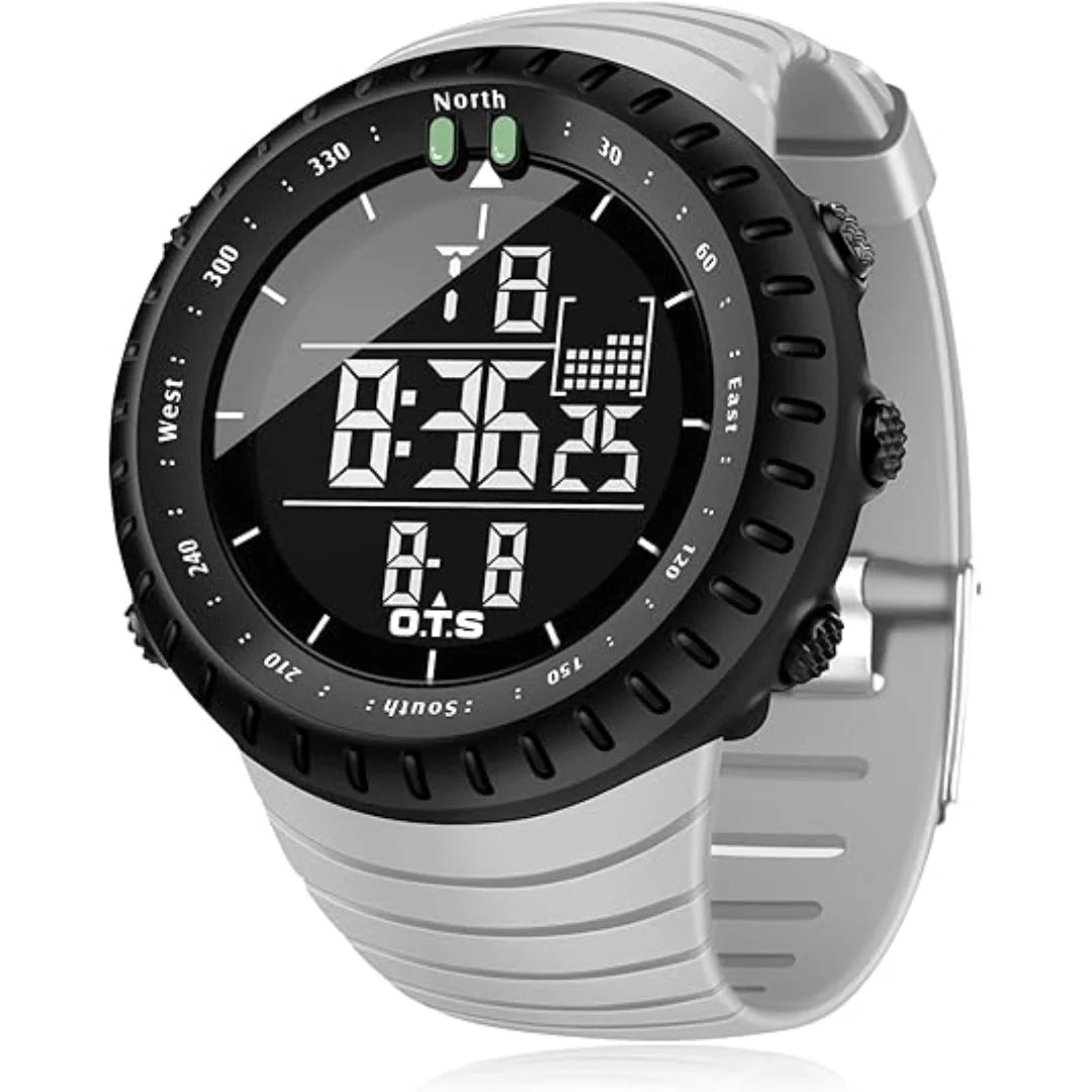 Digital Watch Waterproof Shock-Resistant LED Backlight