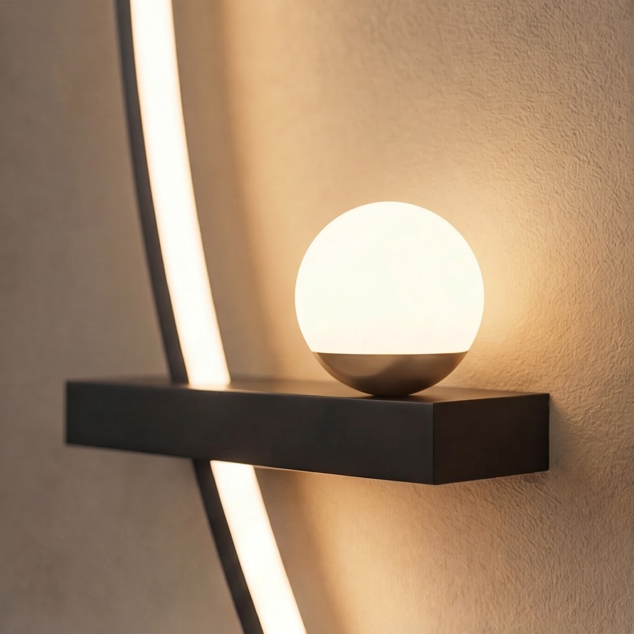Dimmable 3-Color LED Wall Sconce
