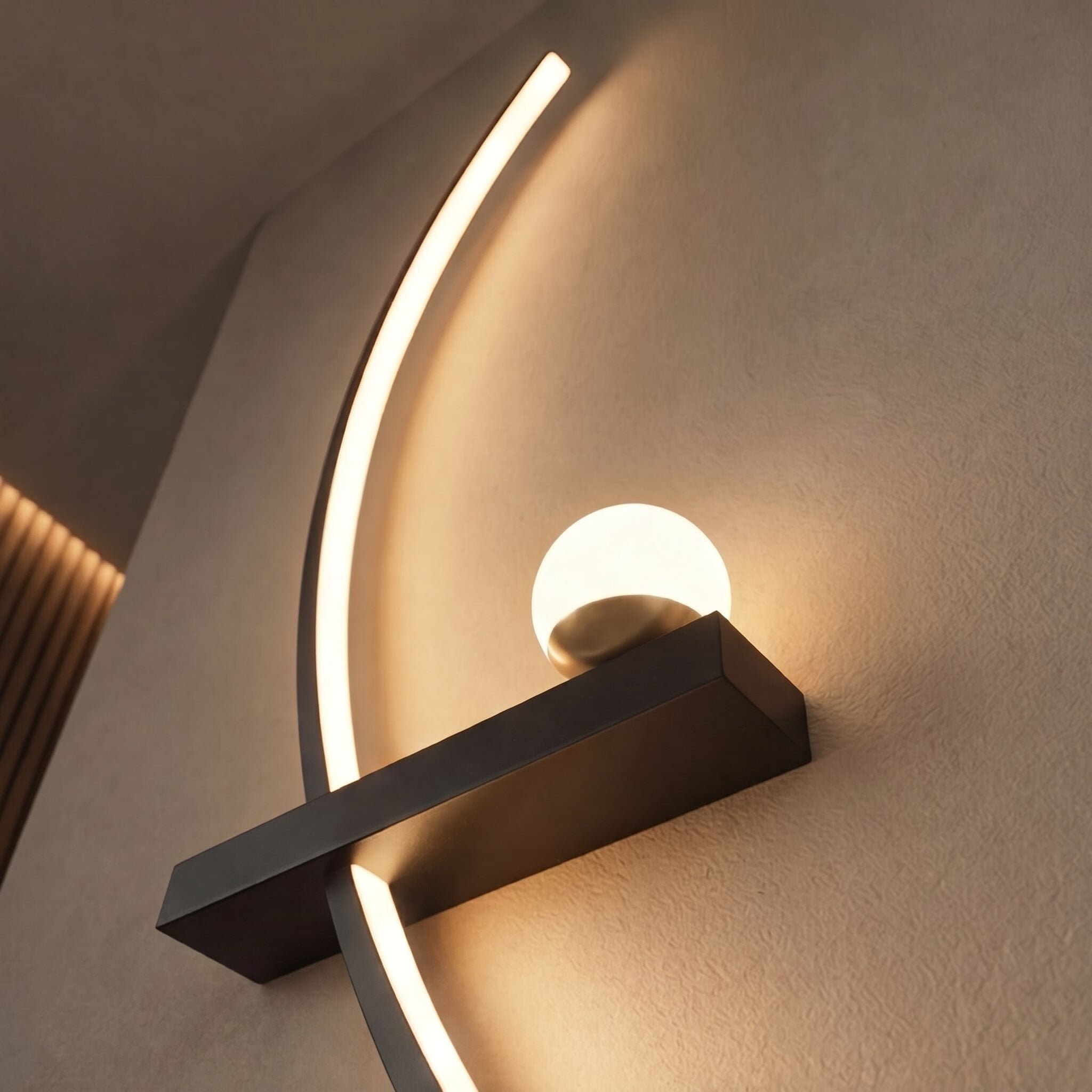 Dimmable 3-Color LED Wall Sconce