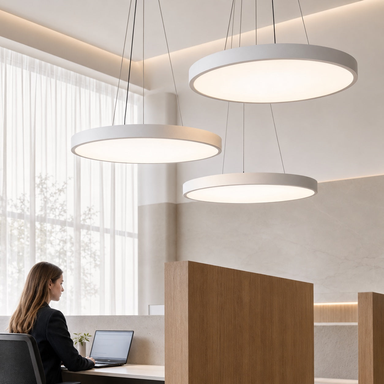 Dimmable Adjustable LED Pendant Light