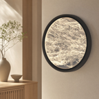 Dimmable Color-Adjustable LED Moon Ceiling Light (Remote)